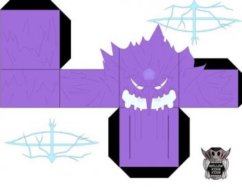 Tailed Beast Susanoo Paper Toy | Free Printable Papercraft Templates