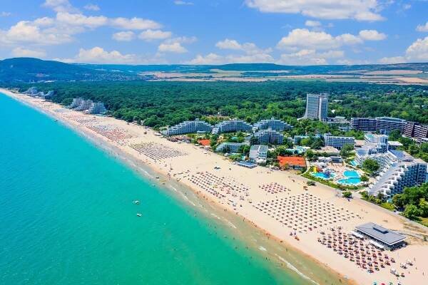 albena, bulharsko. - albena - stock snímky, obrázky a fotky