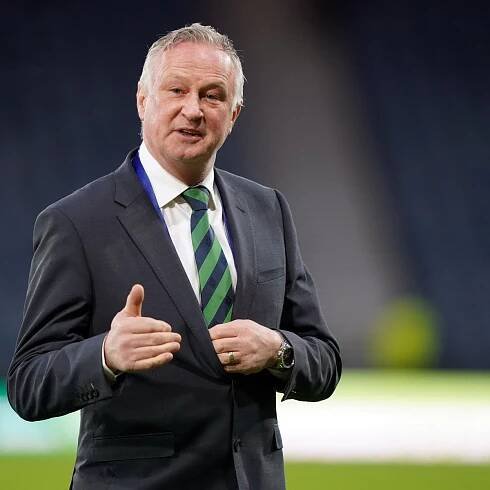 Michael O’Neill takes positives from Northern Ireland’s narrow defeat to Denmark