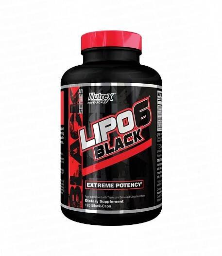 Nutrex Research LIPO 6 Black 120 Capsule