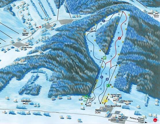 Ski areál Kopřivná - jesenikyroubenka.cz