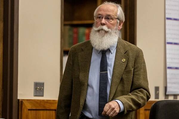 Portrait of Latah County Prosecutor Bill Thompson.