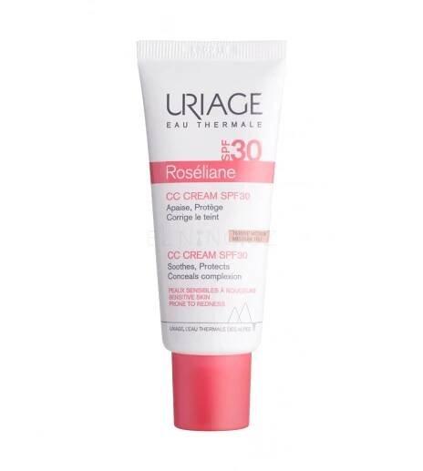Uriage CC krém pro citlivou pleť se sklonem k začervenání SPF 30 Roséliane (CC Cream SPF 30) 40 ml woman - - Megaknihy.cz