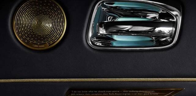 Rolls-Royce Wraith Eagle VIII jako pocta legendárního letu