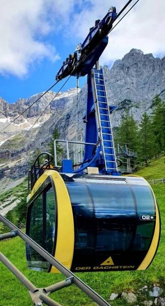 Rakousko, lanovka Dachstein-Südwandbahn