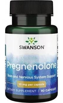 Doplněk stravy Swanson Health Products Pregnenolone 10 mg kapsle 90 ks