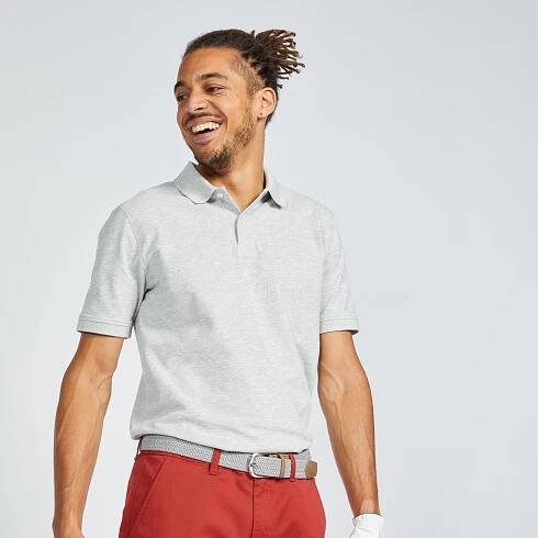 Pánské golfové polo s krátkým rukávem MW500