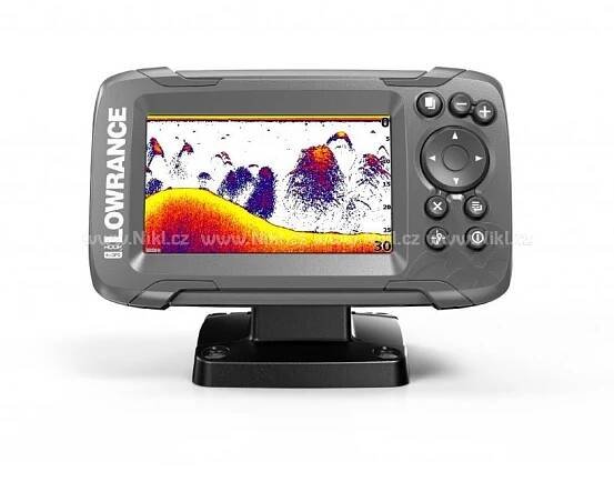 Lowrance Echolot HOOK2 4X GPS se sondou Bullet Skimmer - Karel Nikl