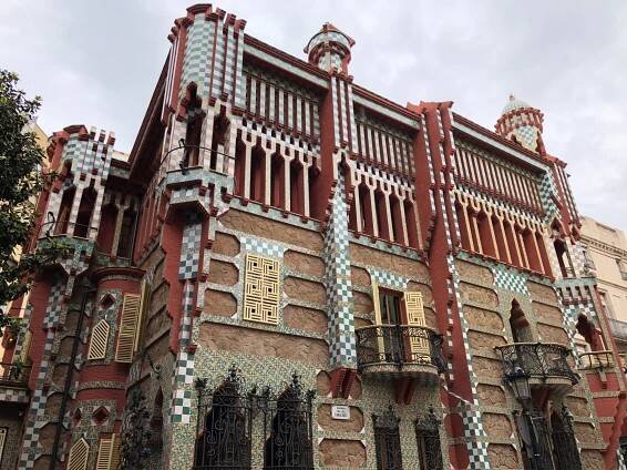 Gaudí's first masterpiece. Casa Vicens in Barcelona