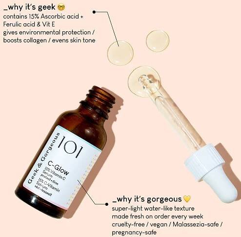 Geek & Gorgeous C-Glow serum