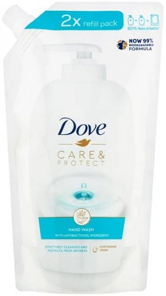 Dove Care Protect Mýdlo tekuté, náhradní náplň