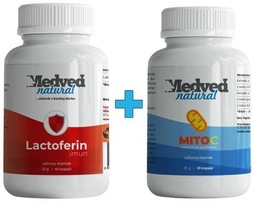 Lactoferin imun 60 kapsúl + MITO C 30 kapsúl ZADARMO