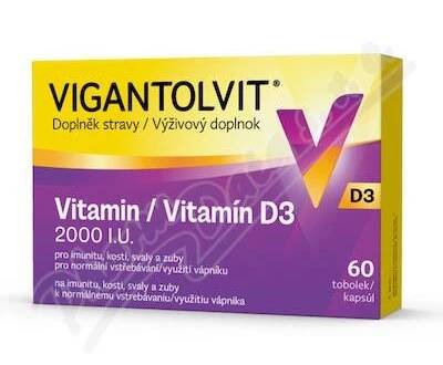 Vigantolvit D3 2000 I.U. 60 tobolek