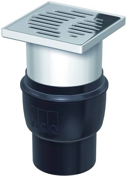 ACO EasyFlow Podlahová vpusť 150 x 150mm, sklon 90° 2710.55.77
