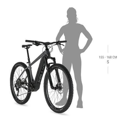 velikost rámu - geometrie elektrokola KELLYS TAYEN R50 P barva WHITE