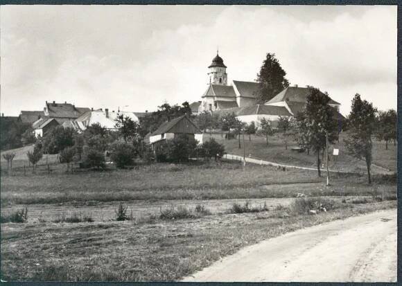 11D6818 Kunžak, Jindřichův Hradec - Pohlednice místopis