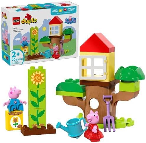 LEGO Prasátko Peppa zahrada a dům