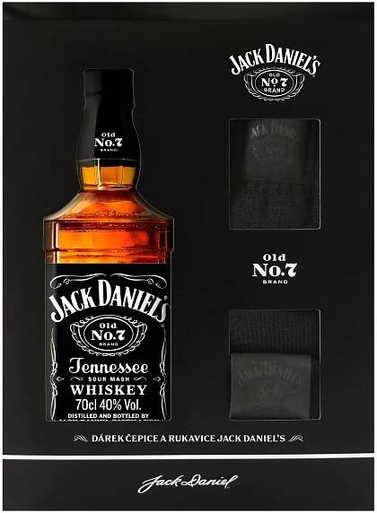 Jack Daniel's Tennessee Whiskey 40% + zimní set