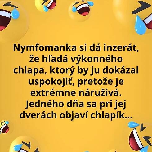 Muž zareagoval na inzerát náruživej ženy (Vtip) | Čumil