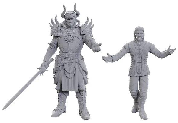 D&D Nolzur's Marvelous Miniatures unpainted Miniature Sarevok Anchev & Raphael