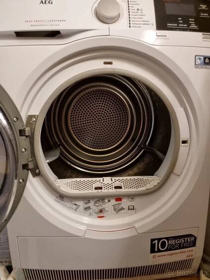 Sušička prádla AEG 8000 SERIES LAVATHERM AbsoluteCare - Praha 5