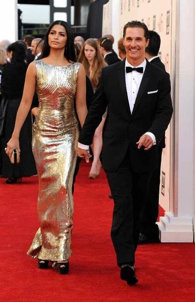 Matthew McConaughey and Camila Alves
