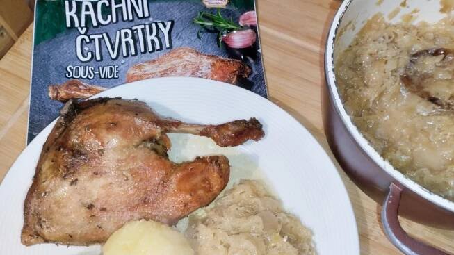 Jak dlouho péct kachnu? Díky sous-vide stačí jen 30 minut