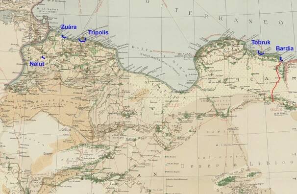 » Pevnost Tobruk a další opevnění v Libyi Bunkrologický zápisník