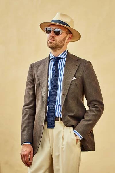 Zakladatel Sartorial Prague David Kopal: Nebrat krátká saka, úzké kalhoty a kostkované košile - Gentleman Store