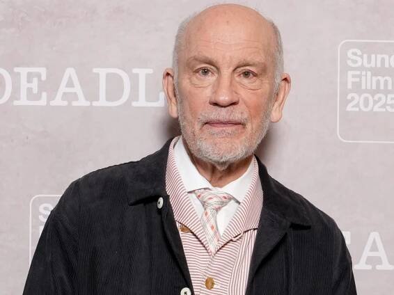 John Malkovich wearing formal outfit at the Sundance Film Festival 2025.