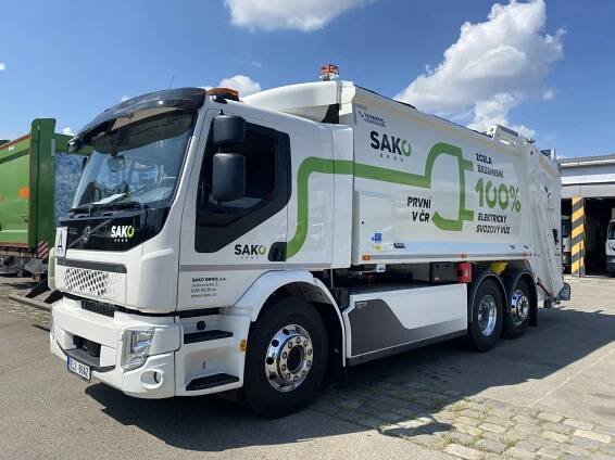 V Brně budou mít, jako první v republice, plně elektrický nákladní automobil pro svoz odpadu