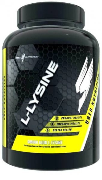 L-LYSINE 120 CAPS - Uber Nutrition