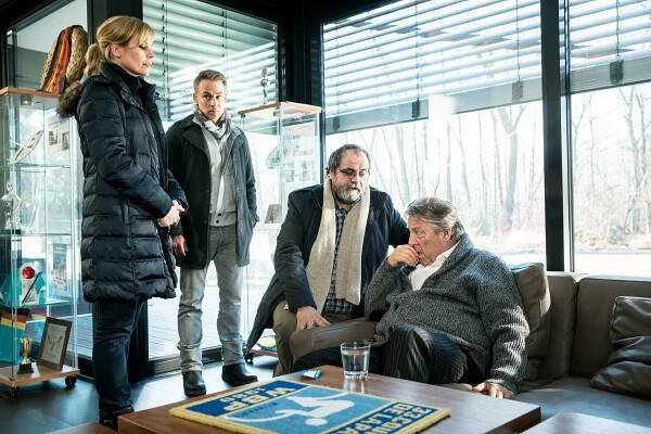 Zvláštní jednotka, Lipsko - Dienstschluss - Z filmu - Melanie Marschke, Marco Girnth, Matthias Brenner, Hansjürgen Hürrig