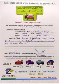 Testimonial | Car Care India