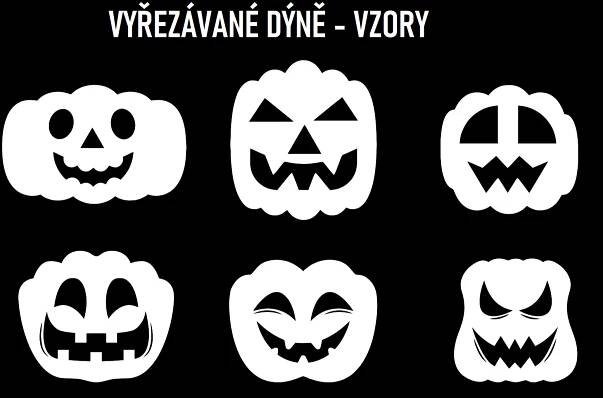 vyřezávané dýně vzory 