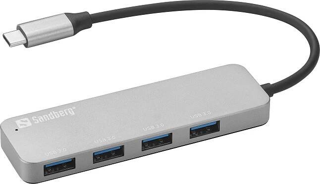 USB rozbočovač Sandberg USB-C HUB 4x USB-C 3.0