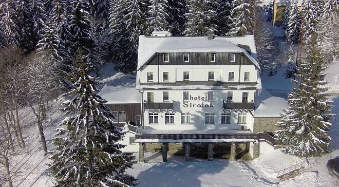 Hotel SIROTEK, Špičák, Želená Ruda, Šumava | ŠUMAVA