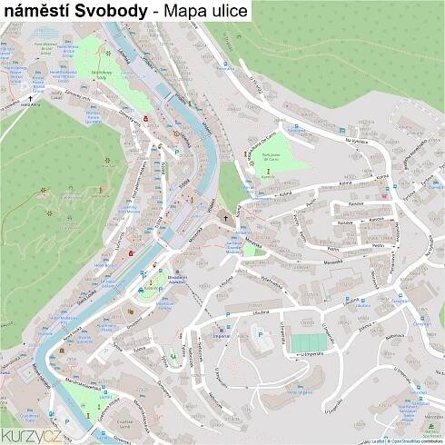náměstí Svobody - mapy | Kurzy.cz