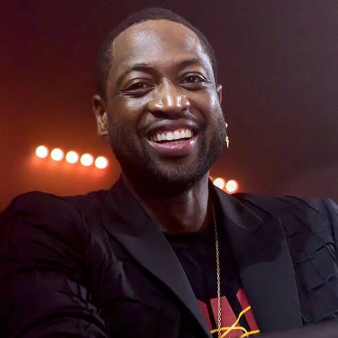 Dwyane Wade Let a 17-Year-Old Colorist Paint Flames Into His Hair — Photos