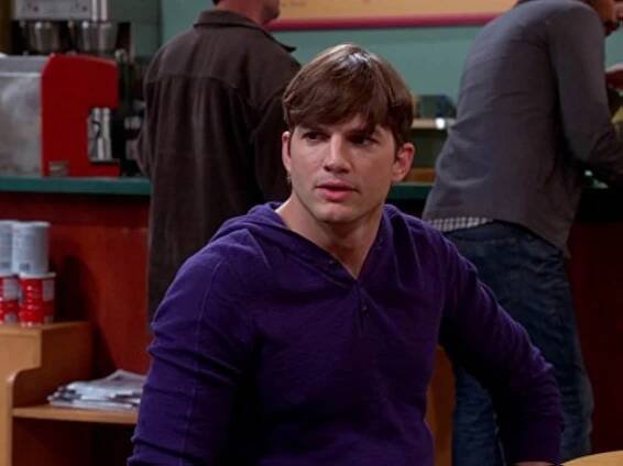 Ashton Kutcher in Dva a půl chlapa (2003)
