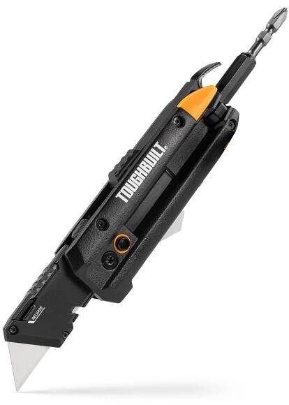 Elektrikářský pracovní nůž TOUGHBUILT se šroubovákem - TB-H4-12-IM - Regals.cz