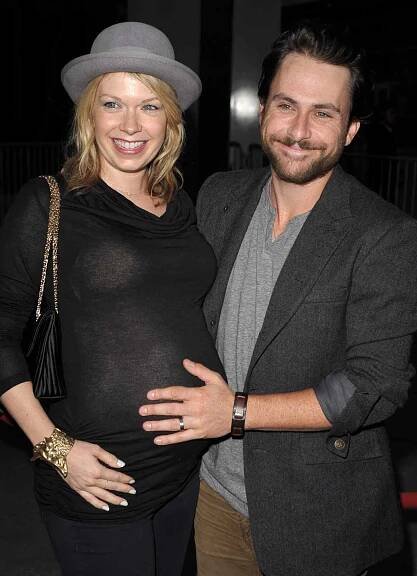 Charlie Day and Mary Elizabeth Ellis attend the FX Premiere for 
