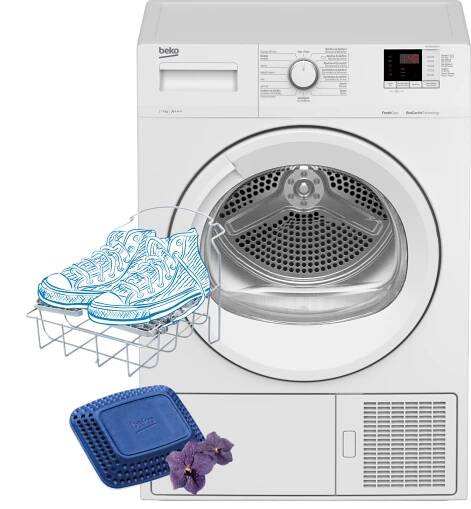 Sušička BEKO XDS7512CSDGX 13190 Kč