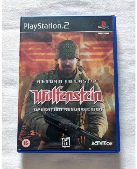 PS2 - Return to Castle Wolfenstein Operation Resurrection