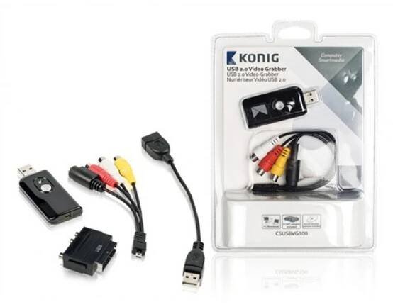 USB Video prevodník - prevod VHS do digitálnej podoby - 08852822 | ProfiStore.sk
