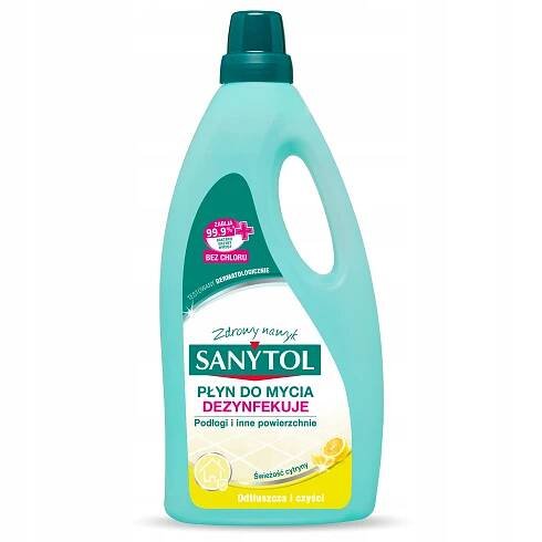 SANYTOL Univerzální prostředek na mytí podlah Citronová podlaha 1L