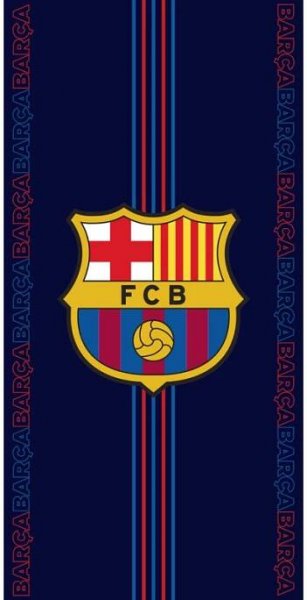 Fotbalová osuška FC Barcelona Racing - Levné-povlečení.cz
