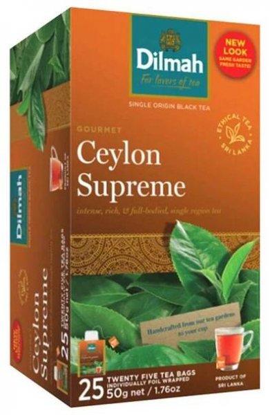 Dilmah Ceylon supreme 25x2g