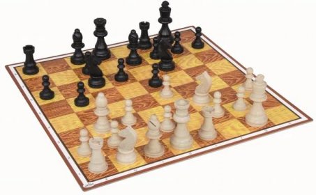 Šachy s dámou nevhodné pro děti do 3 let