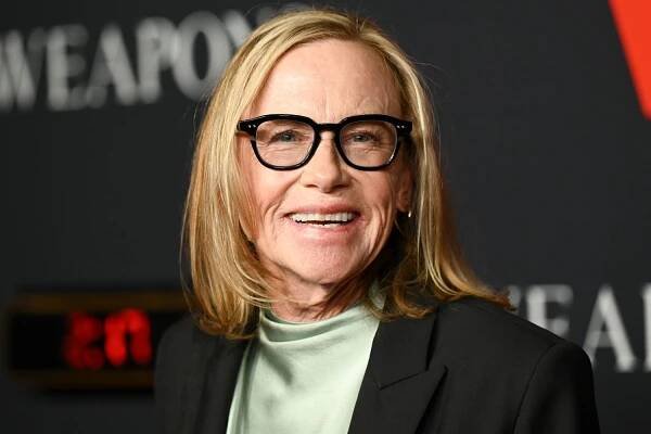 Amy Madigan at the "Weapons" World Premiere held at The United Theater 